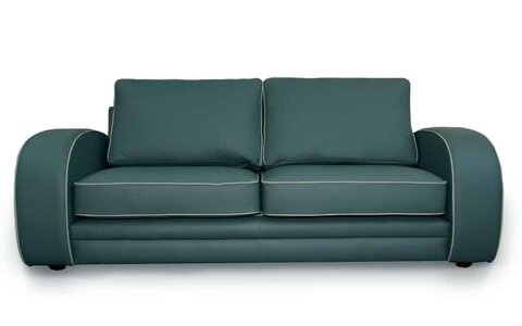 The Cloud in Mango Leather with Apple Birch Panels