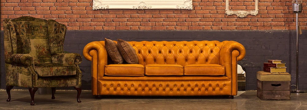 tudor tan 3 cushions