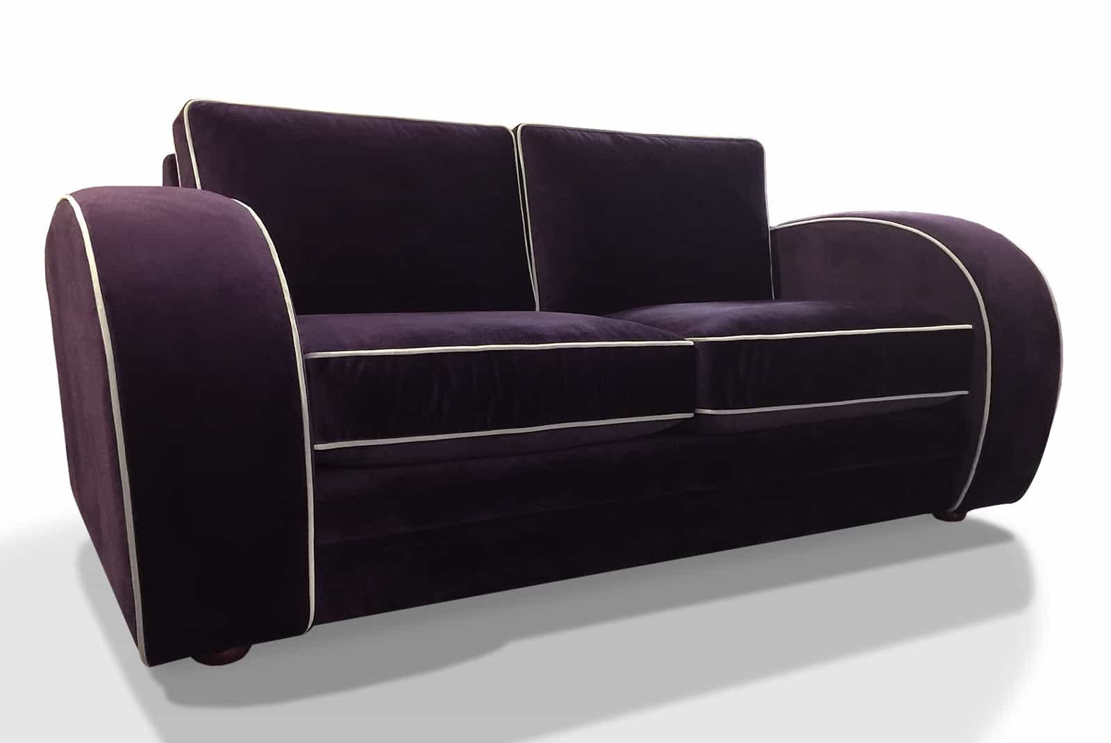 gatsby 2.5str mystery amethyst with seaspray piping side