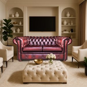 Chesterfield Tudor 2-Seater Sofa