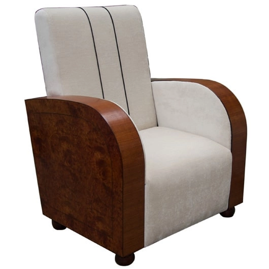 art deco orleans chair