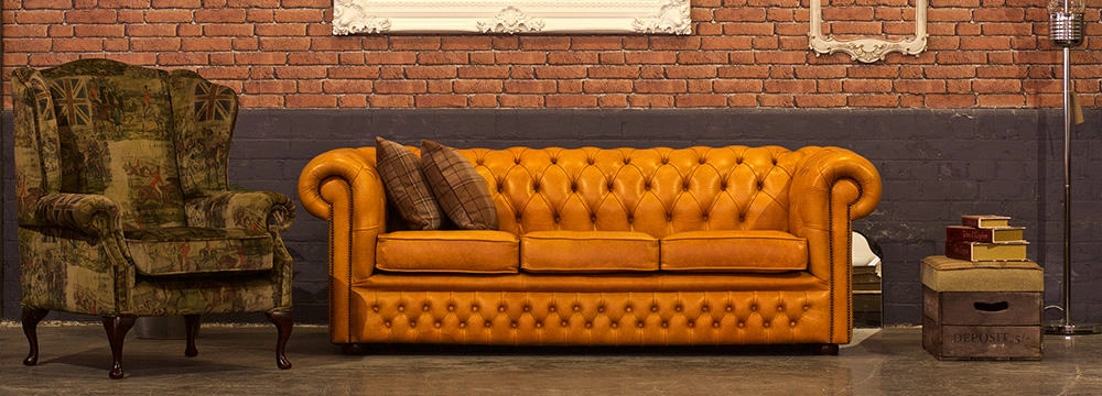 tudor tan 3 cushions