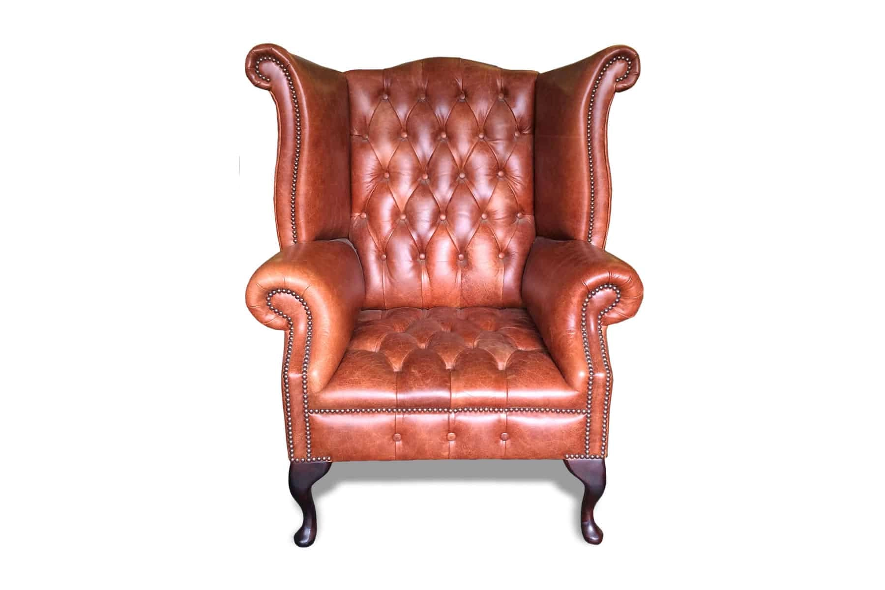 blenheimbuttoned chair facing