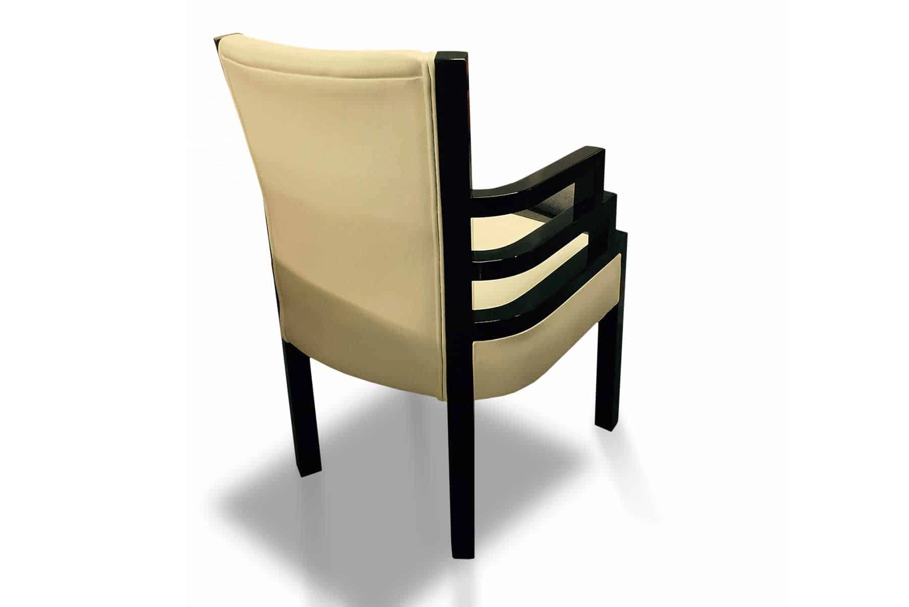 The Step Art Deco bench sofa - the step chair back2 - 7 the step chair back2