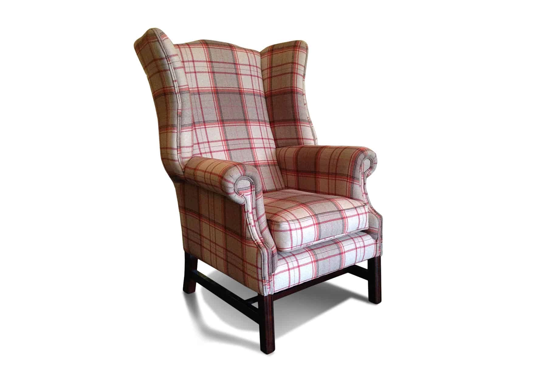 duke chair in bainbridge red side