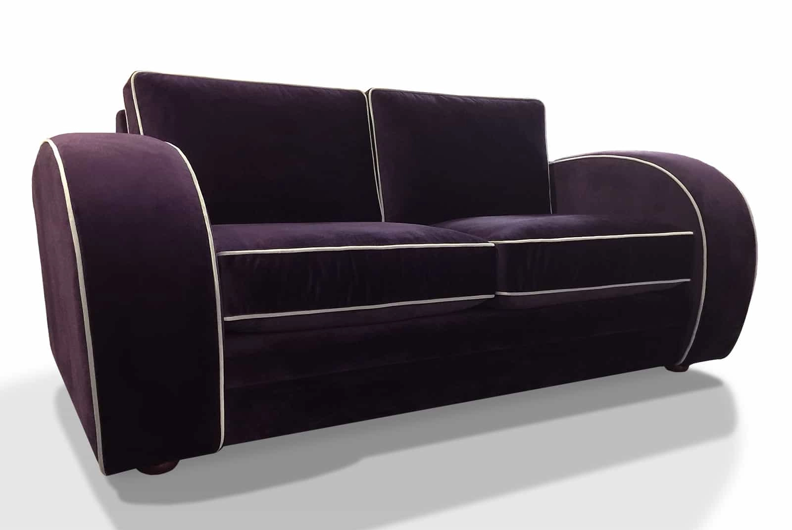 gatsby 2.5str mystery amethyst with seaspray piping side