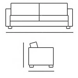NEWMAN & BRIGHT | Gatsby Show-Wood Sofa NEWMAN & BRIGHT | Gatsby Show-Wood Sofa