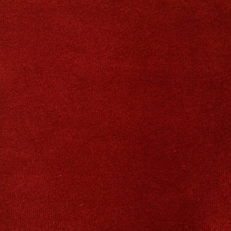 NEWMAN & BRIGHT | Gatsby Show-Wood Sofa Siscily Velvet Cranberry