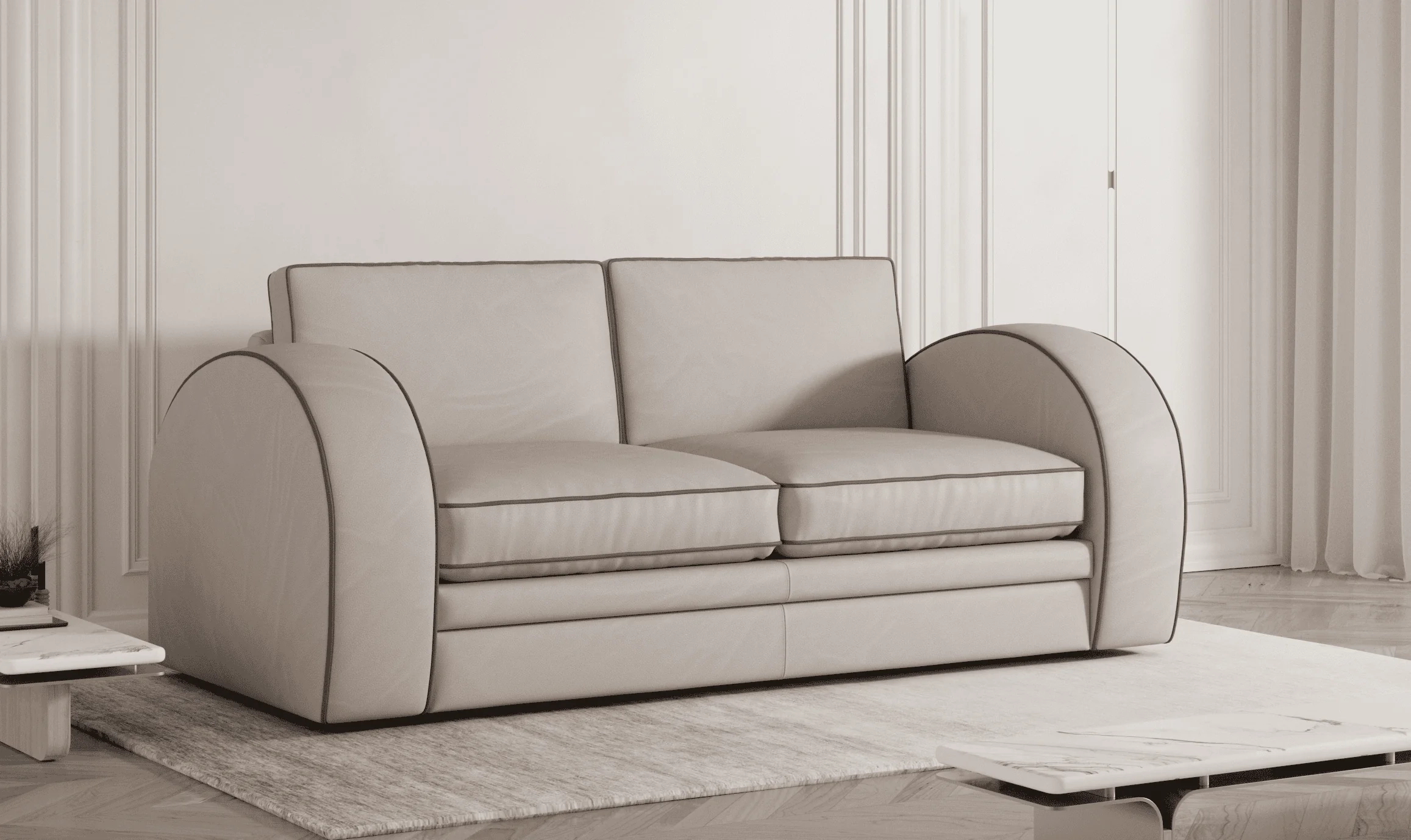 Gatsby leather room side 2