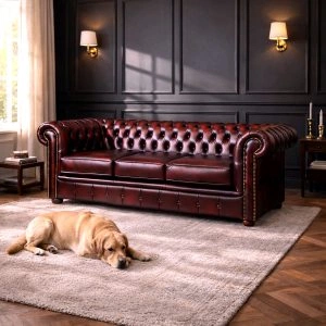 Chesterfield Tudor 3-Seater Sofa